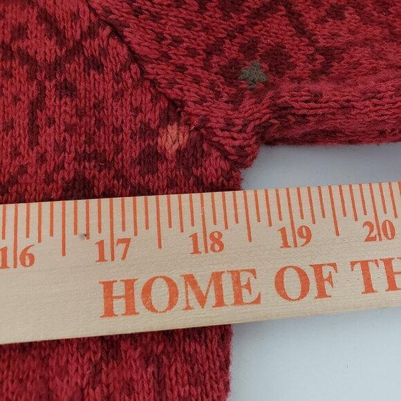 Nomadic Traders Floral Cardigan Vintage Knit Nordic Sweater Womens Size Small - Picture 10 of 11